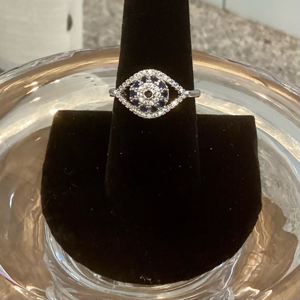 🧿 Evil Eye zirconia Ring🧿 - Picture 1 of 6
